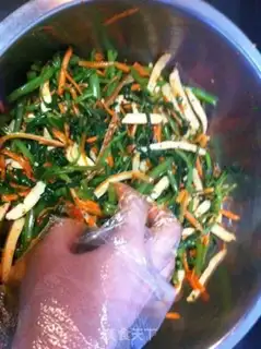 Make Creaming of cabbage step 4