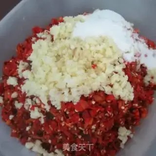 Make Bean petal sauce step 7