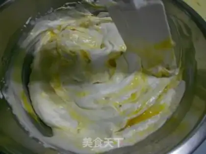 Make Pumpkin mousse cake step 5