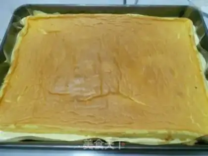 Make Pumpkin mousse cake step 8