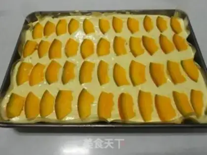 Make Pumpkin mousse cake step 10