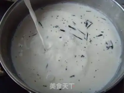 Make Vanilla ice cream step 1