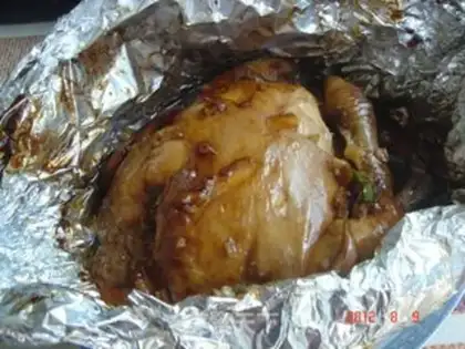 Make Paper chicken step 4