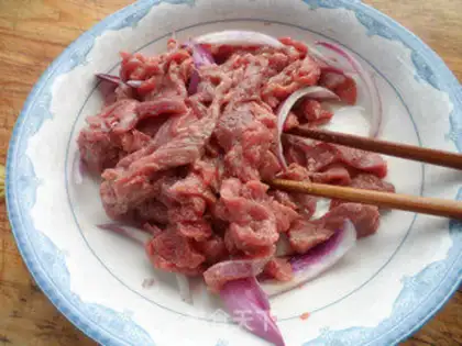 Make Pepper beef step 2