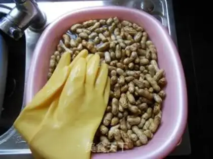 Make Power pressure pan peanuts step 1