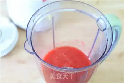 Make Strawberry ice cream step 5