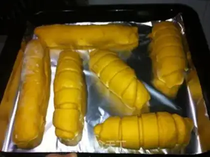 Make Ham sausage pack step 5