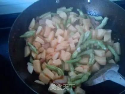 Make Potato beans step 1