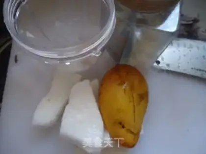 Make Coconut mango step 2