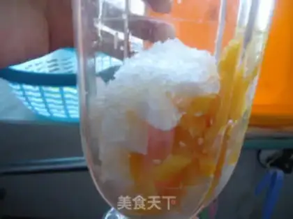 Make Coconut mango step 3