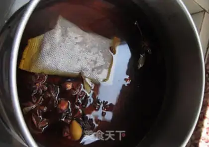Make Tea fragrance, soybeans step 8