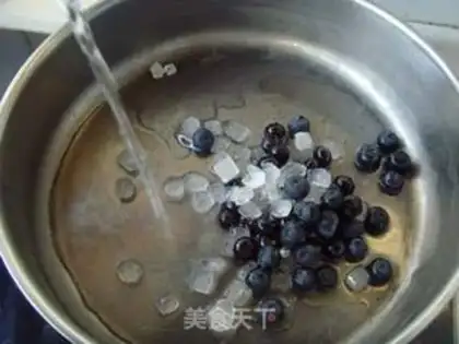 Make Blueberry yogurt step 2
