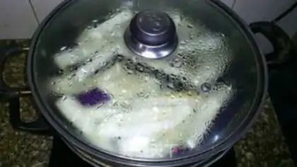 Make Spam and eggplant step 2