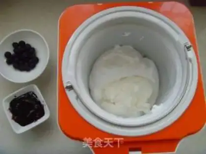Make Blueberry yogurt step 6