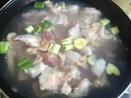 Make Chicken stew mushrooms step 4