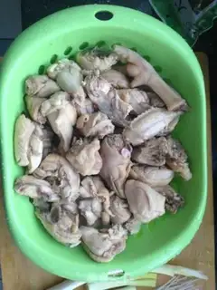 Make Chicken stew mushrooms step 5