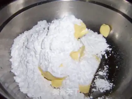 Make Milky toon cookies step 1