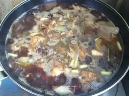 Make Chicken stew mushrooms step 8