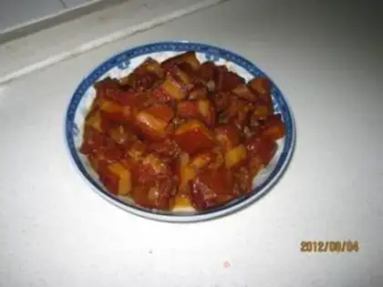 Make Fast-hand red meat step 5