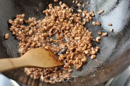Make Meat sauce noodles step 4
