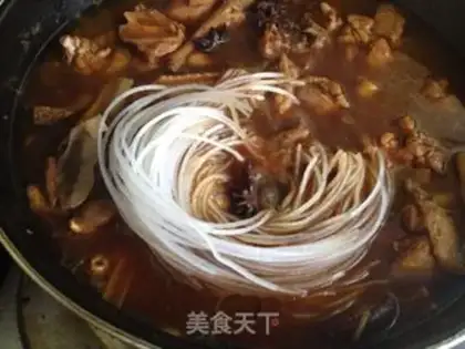 Make Chicken stew mushrooms step 10