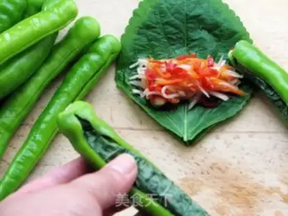 Make Green pepper pack of pickles step 4