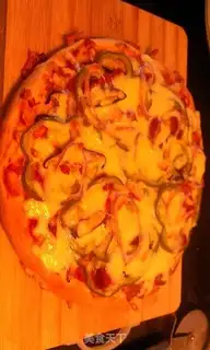 Make Ham pizza step 8
