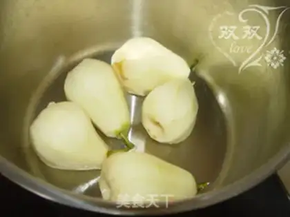 Make Wang Chan Pear step 2