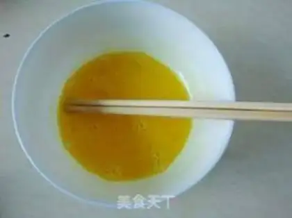 Make Mint eggcake step 1
