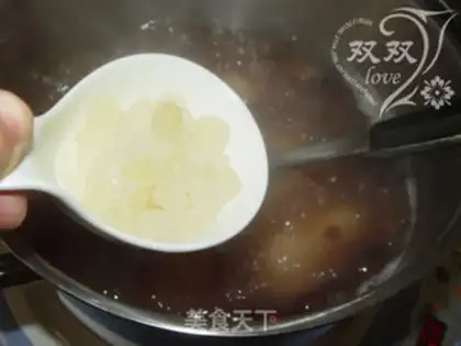 Make Wang Chan Pear step 8