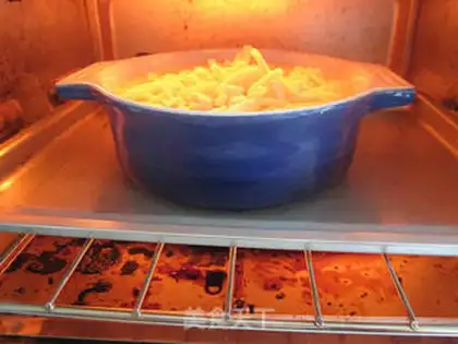 Make Baked cheese and silver potatoes step 8