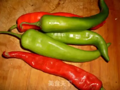 Make Double pepper fried meat step 0