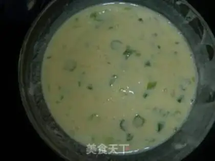 Make Vegetable silk waffles step 1