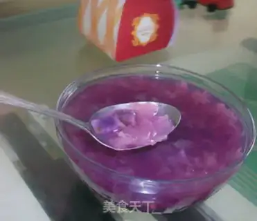 Make Purple potato silver ear soup step 4