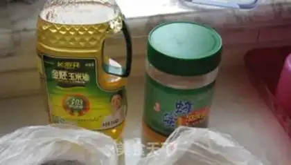 Make Corn paste buns step 1
