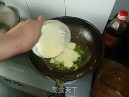 Make Vegetable silk waffles step 4