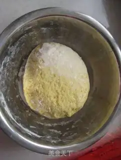 Make Corn paste buns step 4