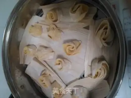 Make Corn paste buns step 8