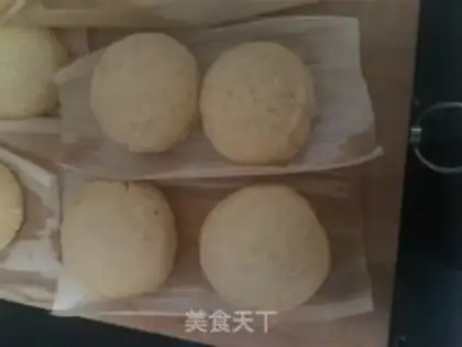 Make Corn paste buns step 10