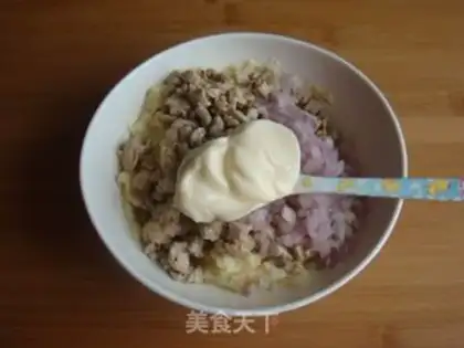 Make Tuna mashed salad step 8
