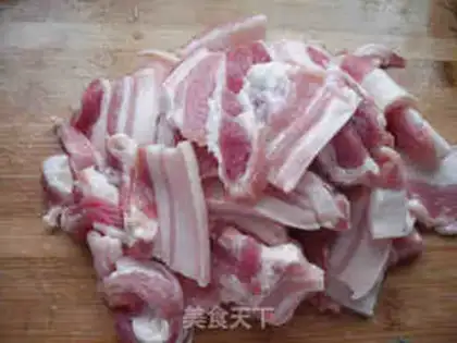 Make Sichuan powdered meat step 1