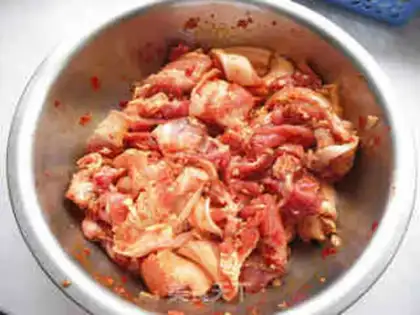 Make Sichuan powdered meat step 4