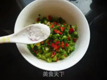 Make Twin pepper soybeans step 5