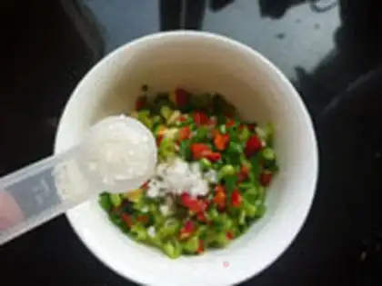 Make Twin pepper soybeans step 6