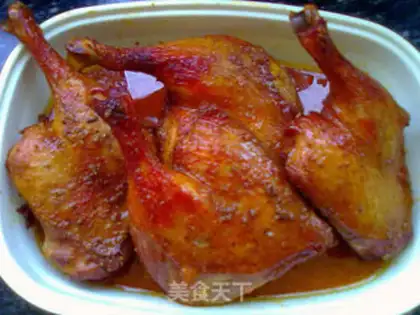 Make New Orleans duck leg step 11