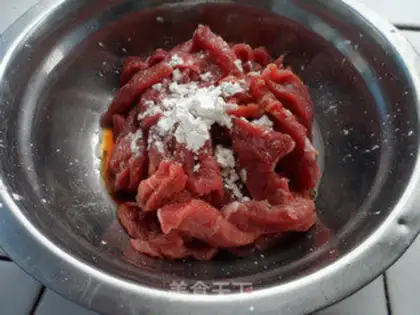Make Pepper beef step 2