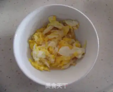 Make Soy potato fried rice step 2