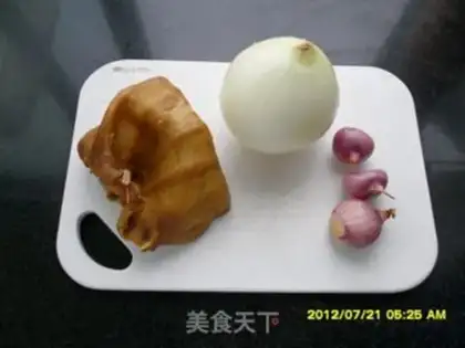 Make ♪ And cold pig ears ♪ step 0
