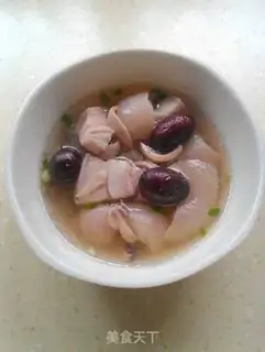 Make Ink fish stewed with flowers step 9