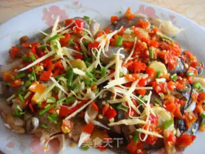 Make Pepper chopping, opium head step 6